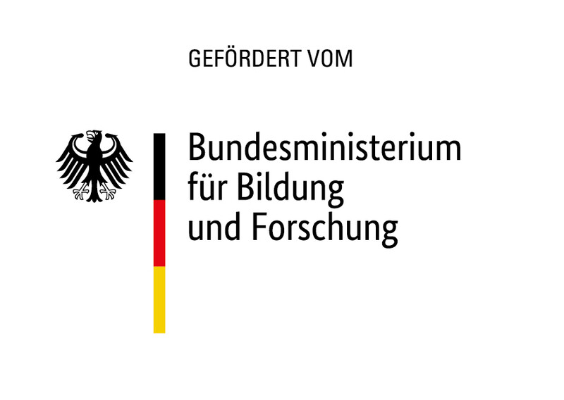 Logo "Gef&ouml;rdert vom Bundesministerium f&uuml;r Bildung und Forschung"